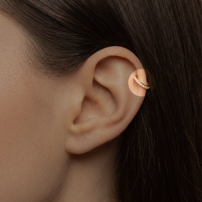 Emplacement du piercing : Helix