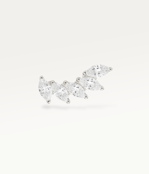 Envolée Earring - Silver-tone / Single