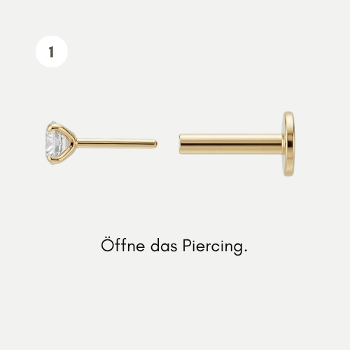 Schritt 1: Threadless-Verschluss