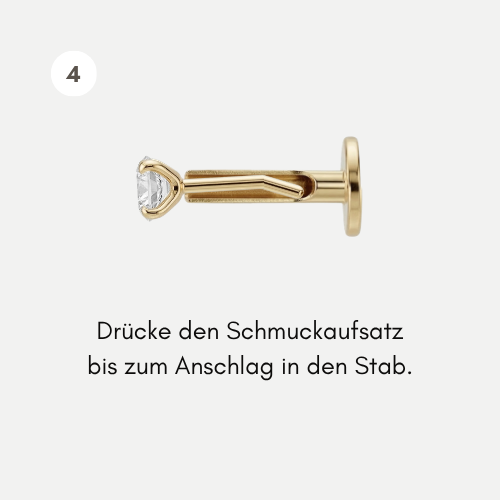 Schritt 4: Threadless-Verschluss