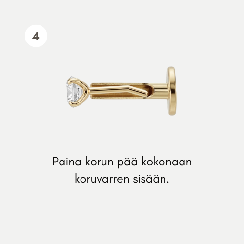 Vaihe 4: Threadless-kiinnitys