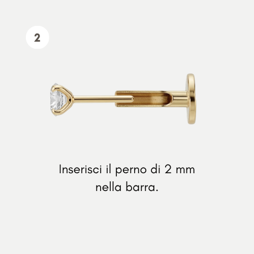 Passaggio 2: chiusura Threadless