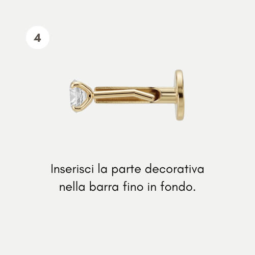 Passaggio 4: chiusura Threadless