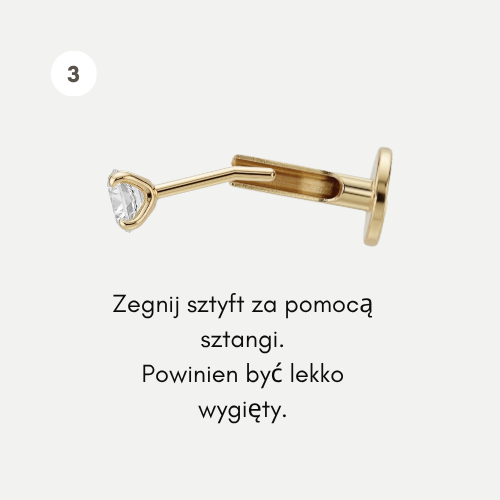 Krok 3: zapięcie Threadless