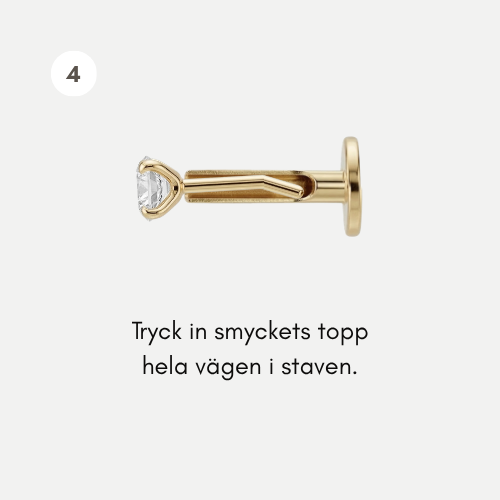 Steg 4: threadless-stängning
